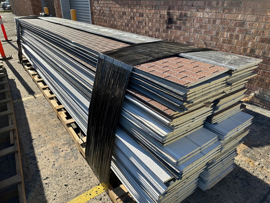 Pallet of Mixed wall cladding- Total RRP $7094 Auction (0002-2187770 ...