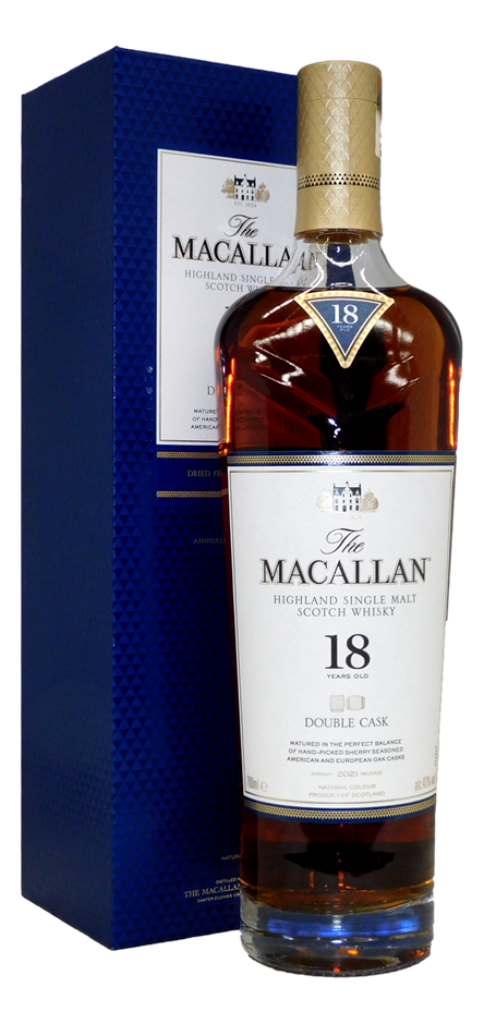 Macallan 18YO Double Cask Single Malt Sc