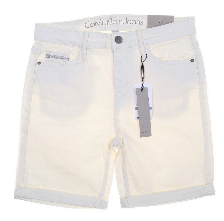 CALVIN KLEIN JEANS Women's City Short, 97% Cotton 3% Elastane, Size W26, Eg