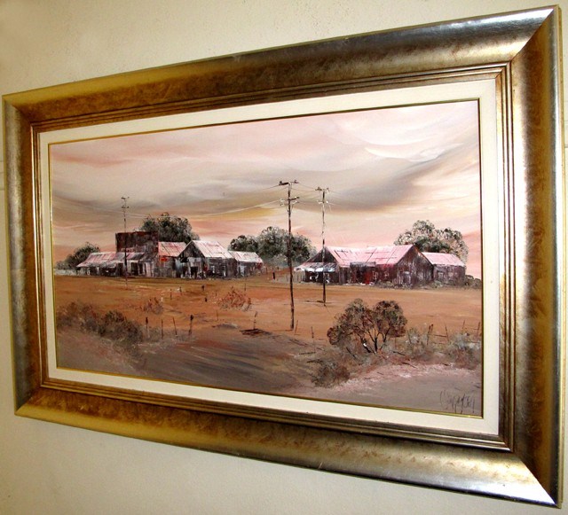 Neil Savage (b.1929) Large Original Oil painting Auction (03872302568