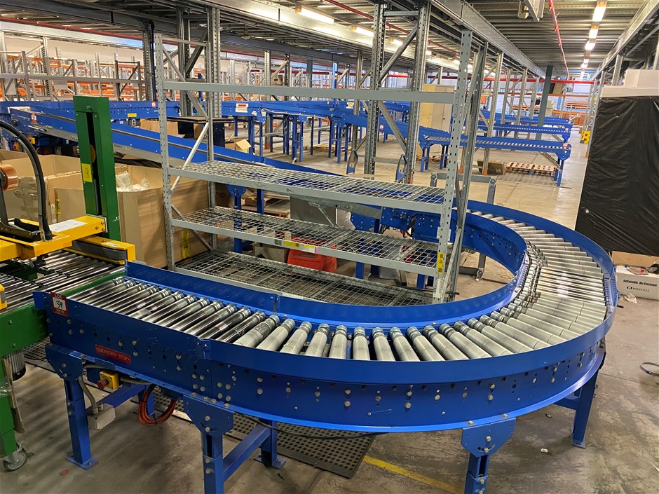 Complete Dematic Automated Warehouse Stock Picking &#38; Distribution Conveyor System