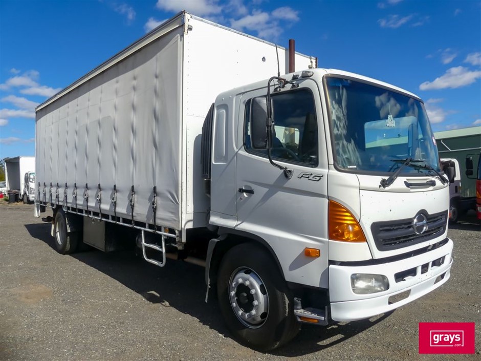 2007 HINO FG1J SER 2 Curtainsider Truck Auction (0026-5052612) | Grays ...