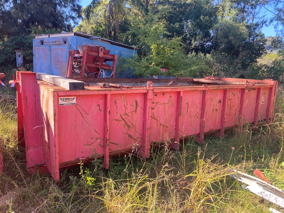 Toro Industrial Sludge, Slurry & Waste Hooklift Bin Auction (0036 ...