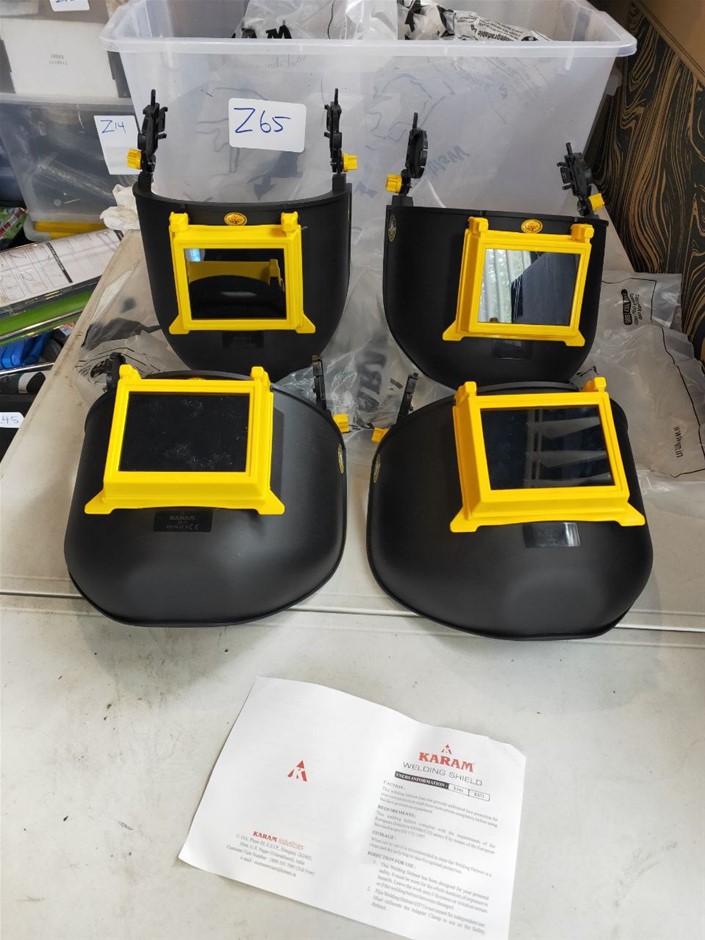 Welding Shield Karam ES 71 Helmet Attachable Auction (00083025650