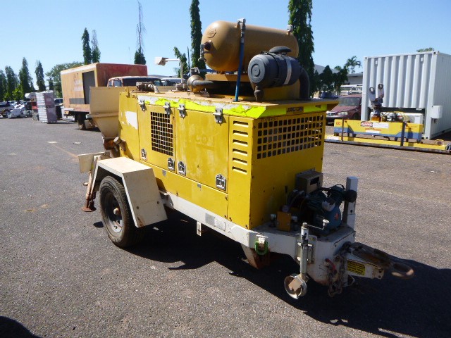 2020 Jacon Equipment Trailer Pump Concrete Line Pump