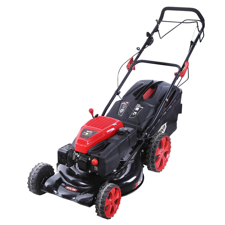 ROVER Endeavour Self Propelled Lawn Mower, Model 12AH2R7333 w/ Grass