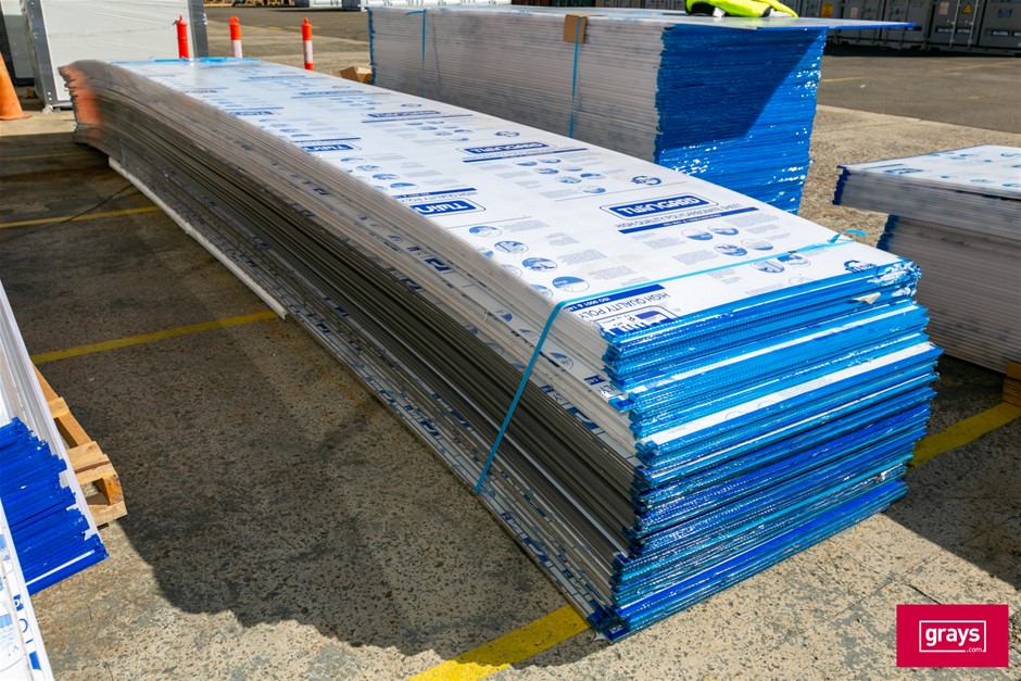 Pallet of Twin Wall Polycarbonate Sheets - Total RRP $6,136.35