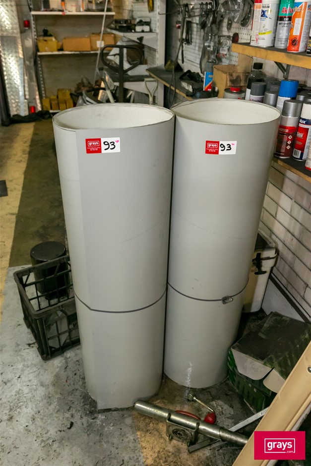 Qty 2 x Colorbond Rolls Sheet Steel Auction (0093-5052742) | Grays ...