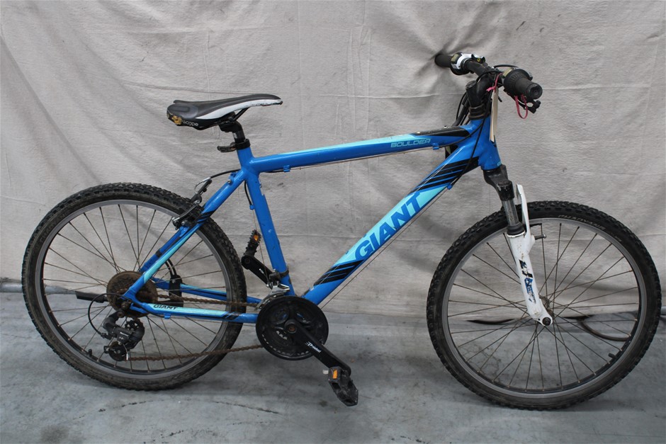 giant boulder mountain bike blue