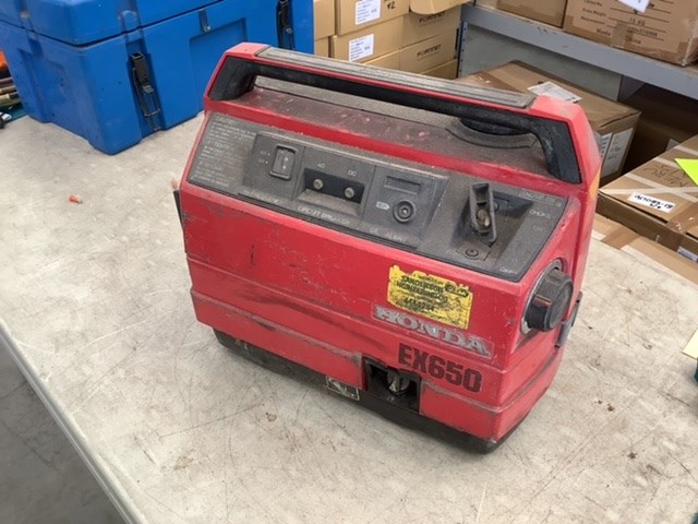 Honda EX650 Petrol Powered Generator Auction (0018-9041753) | Grays ...