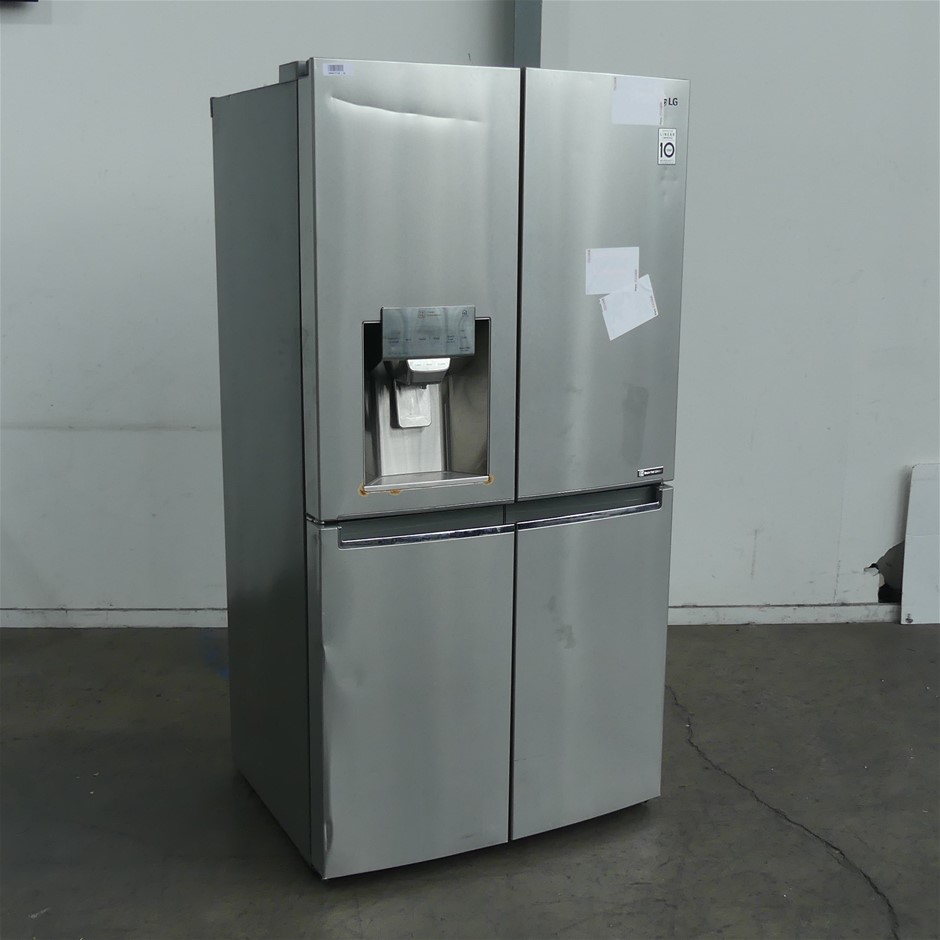 LG French Door Fridge GFL708PL 708L Refrigerator Auction (0011