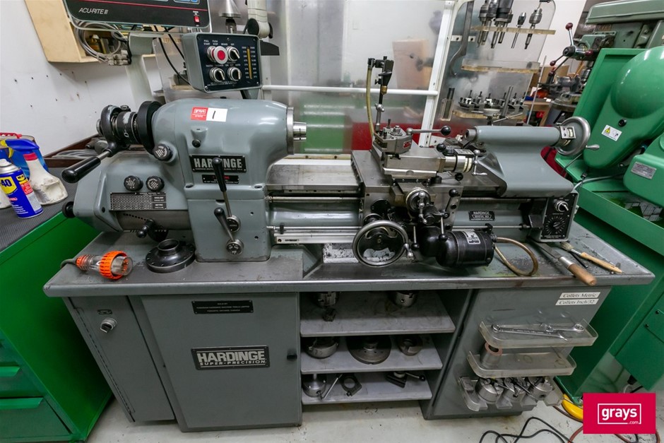 Hardinge lathe on sale for sale