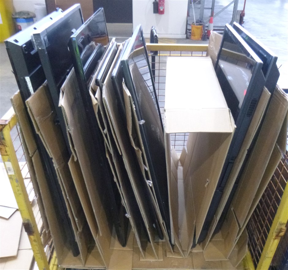Bulk Pallet Of Assorted Brand TV's & Digital Signage Monitors Auction ...
