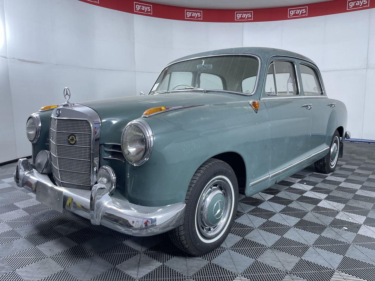1961 Mercedes Benz W121 Ponton 190B Manual Sedan
