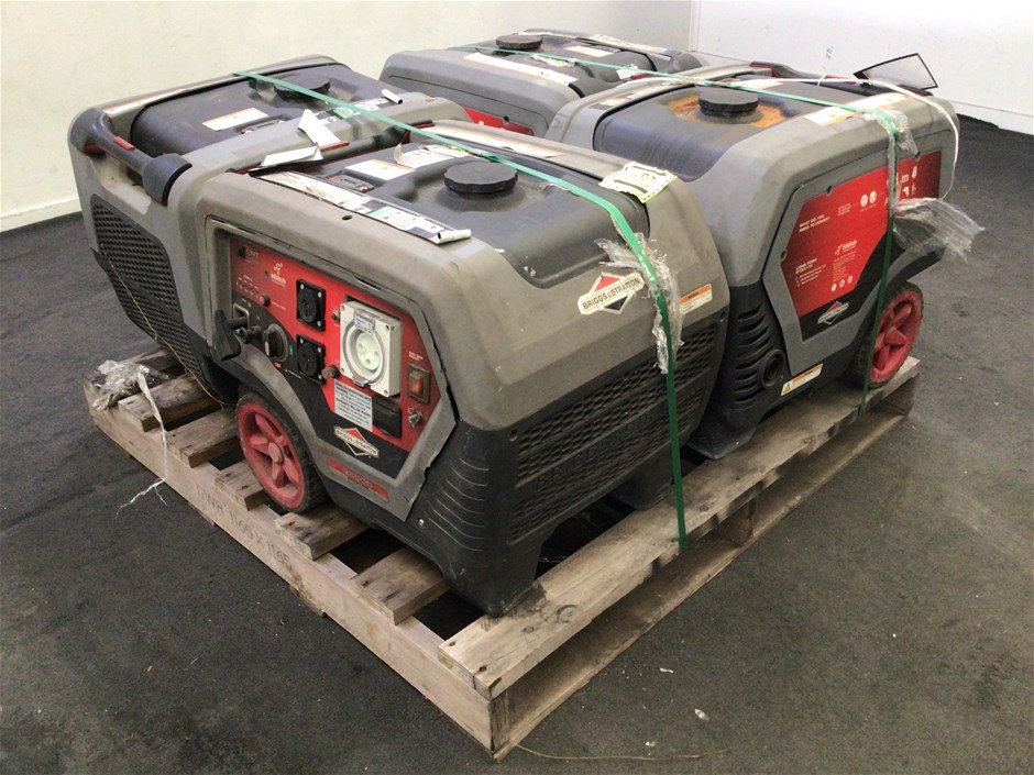 4 x Briggs&Stratton Q6500 Generators (Parts Only) Auction (00027047996