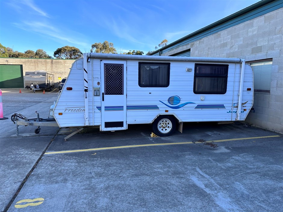 2002 Jayco Freedom Pop Top Single Axle Caravan Auction (00015052979) Grays Australia