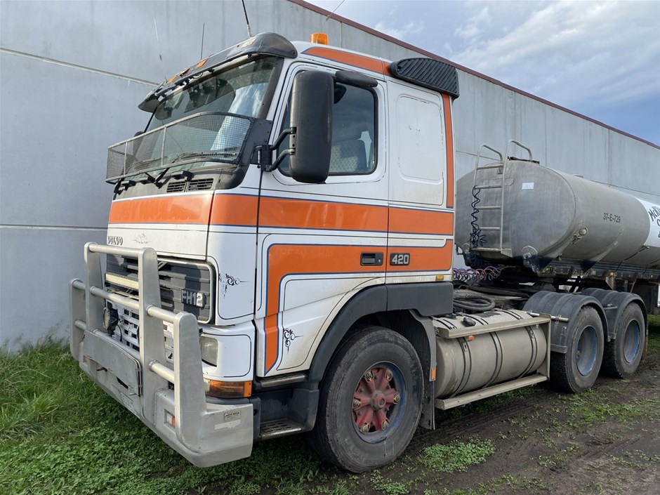 1998 Volvo FH12 6 x 4 Prime Mover Truck Auction (0140-3025683) | Grays ...