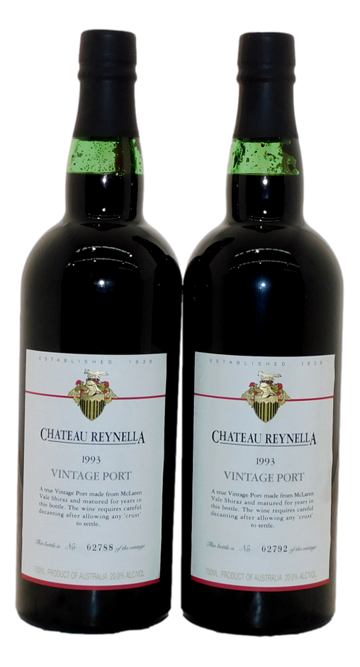Chateau Reynella Vintage Port 1993 (2x 750mL) Auction (004710723074