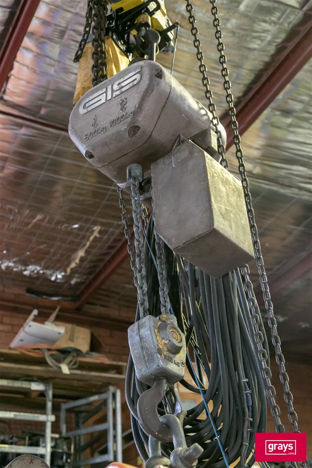 GIS Electric Chain Hoist Auction (00285052820) Grays Australia