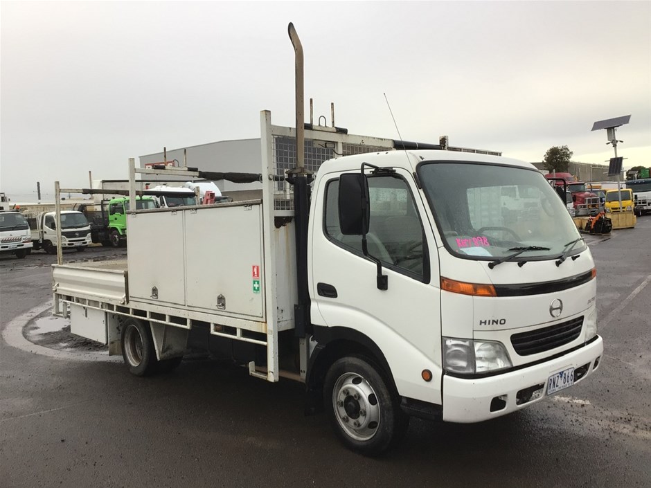 2002 Hino Dutro Service Truck & 2008 Ford Transit Van