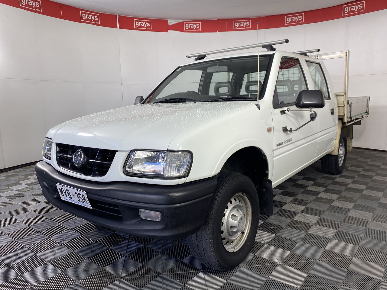 2002 Holden Rodeo LX R9 Manual Dual Cab