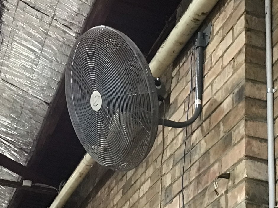 1x Fantech Industrial Wall Mount Fan Auction (01133025835) Grays Australia