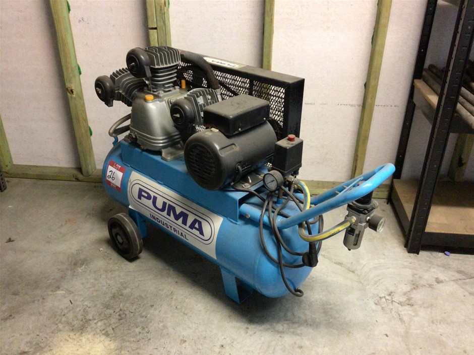 Puma Industrial Air Compressor Auction (00267045475) Grays Australia