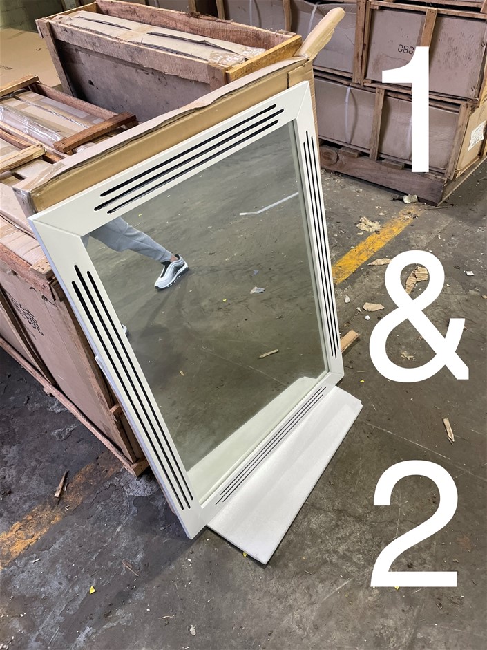 Unreserved Glass Mirrors, Vanities & More