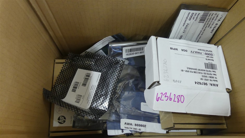 Box of HP Spare Parts Auction (00102553284) Grays Australia