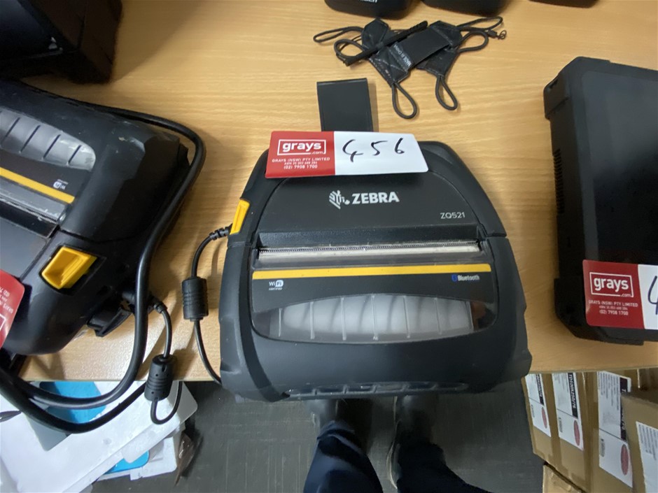 ZEBRA portable label printer Auction (0456-3025863) | Grays Australia