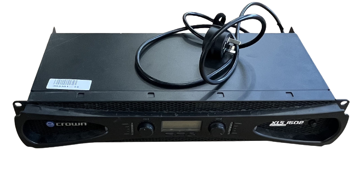 Crown XLS1502 Amplificatore Di Potenza 2.0 Canali - Classe D, 1550W In Ponte, Nero, Cablato