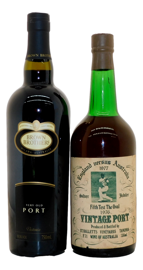 Pack of Assorted Port (1x 750mL/1x 738mL) Multi Region Auction (007310723523) Grays Australia