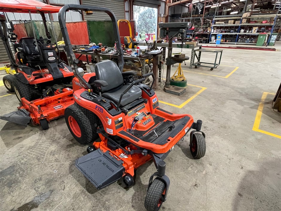 Council Auction - Kubota Ride On Mower, Stihl Pole Saws