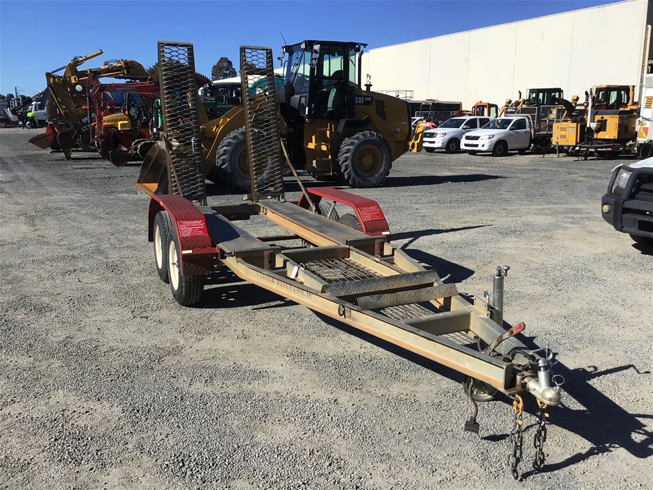 2014 Carter Wesco BT225 Tandem Plant Trailer Auction (0021-5053210 ...