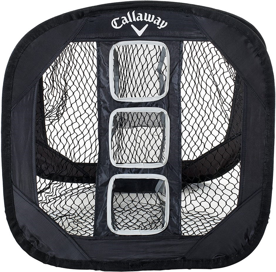CALLAWAY Golf Chip-Shot Chipping Net, Black, 66 x 66cm. NB: Damaged Box.