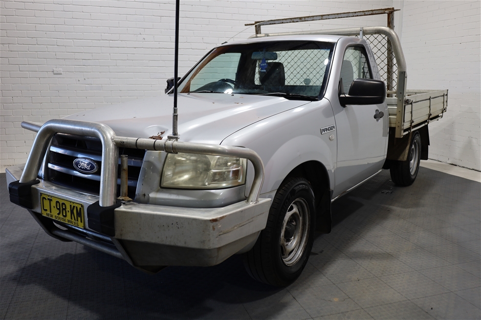 2008 Ford Ranger XL 4x2 Single PJ Turbo Diesel Manual Cab Chassis ...