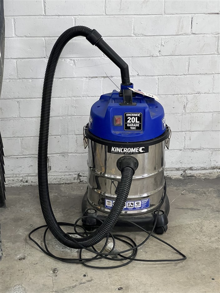1 x KINCHROME 20L Garage Wet/Dry Vacuum Cleaner Auction (00745053265