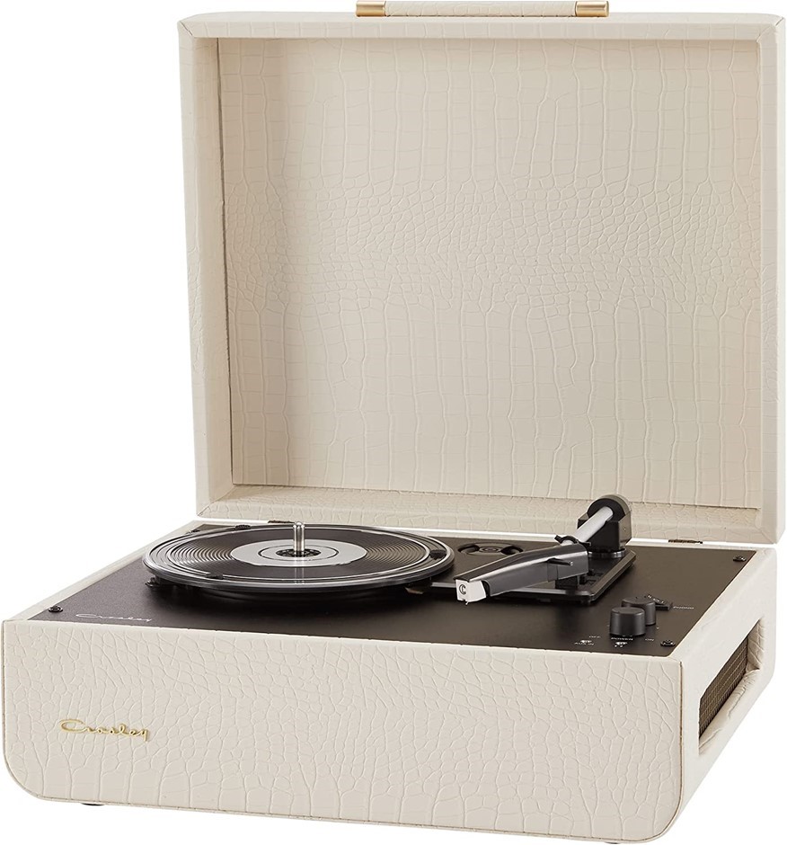 CROSLEY Mercury Turntable, Cream. Model CR6255A-CC4.