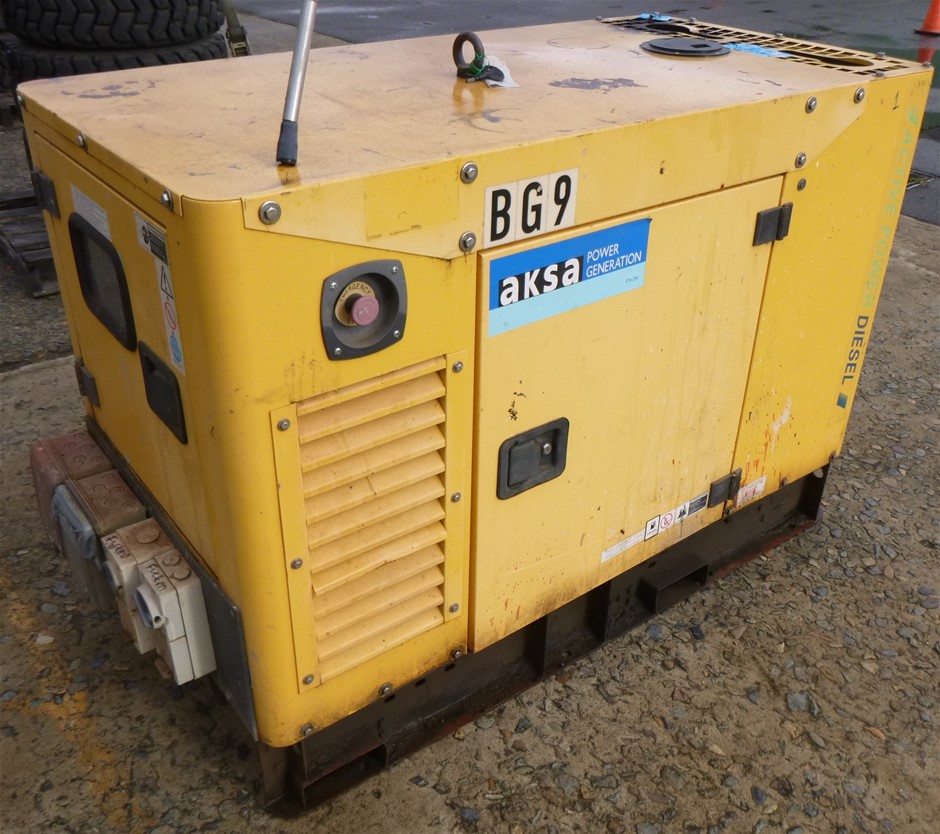 AKSA ETK295 Diesel Generator Auction (00015053499) Grays Australia