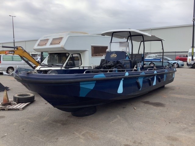 Boat Builder Liquidation: Power Boats & Catamaran Trailers