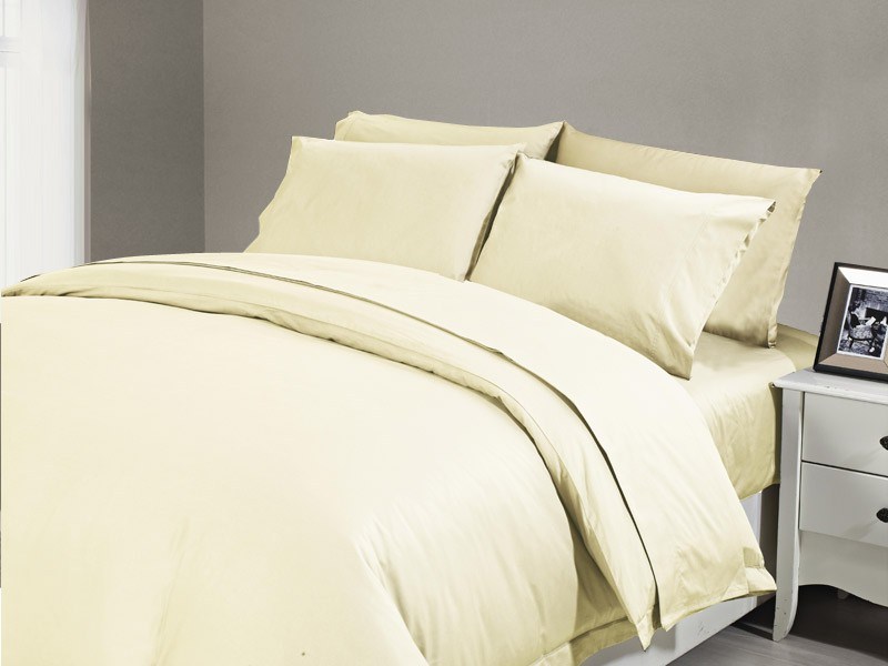 Buy 1200 TC Flat Sheet Single Ivory Grays Australia