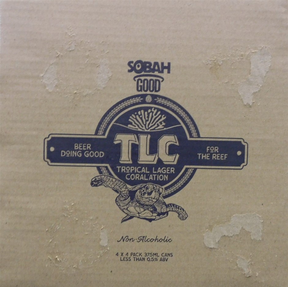 Plt of Approx 159 Ctns Sobah TLC NonAlcoholic Tropical Lager (16x