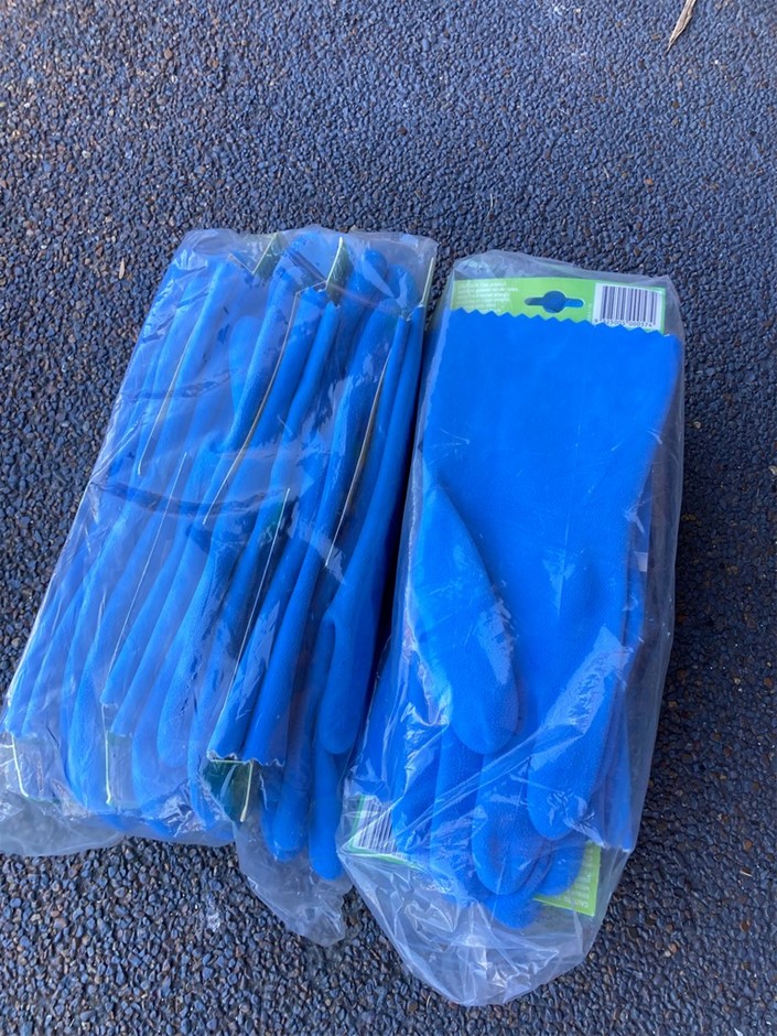 2x Packs Ansell Gardening Rubber Gloves Auction (0026-5053594) | Grays ...