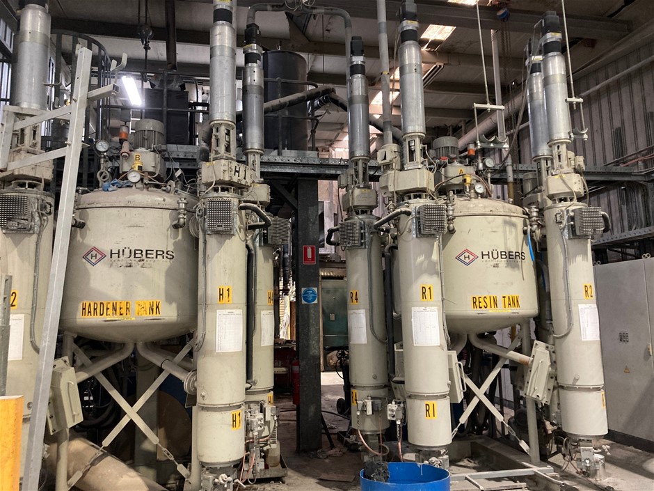 Resin/Hardener Mixer, Injection Moulders, Manufacturing P&E