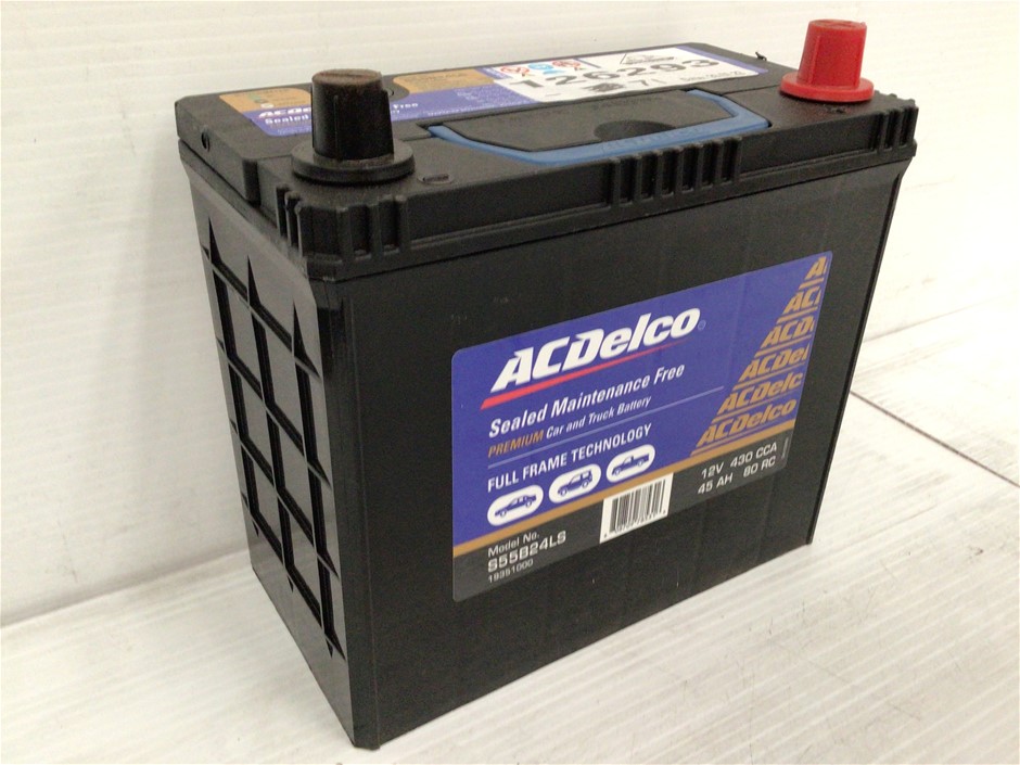 Unused AC Delco S55B24LS Car/Truck Battery Auction (0274-7046347 ...