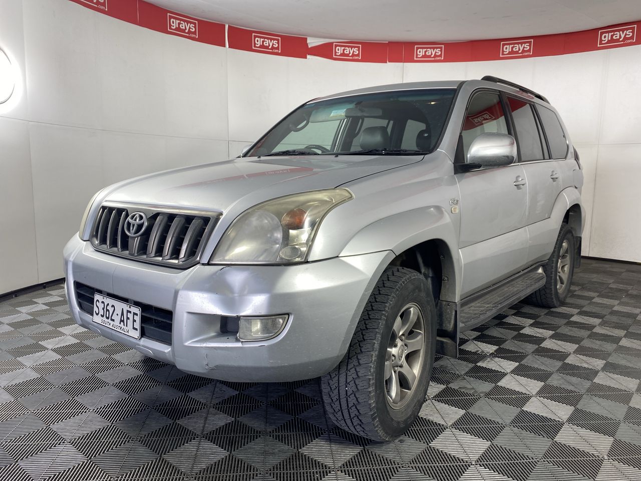 2008 Toyota LandCruiser Prado GRANDE DIESEL KDJ120R T/D Auto Wagon ...