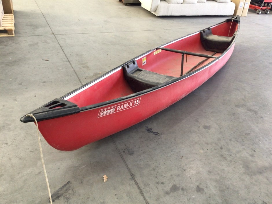 1 x Coleman RAM-X15 Poly Canoe Auction (0001-3026419) | Grays