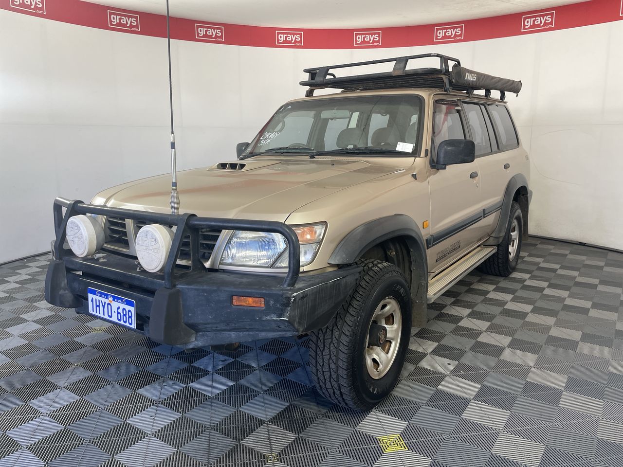 2000 Nissan Patrol ST (4x4) GU T/D Manual 7 Seats Wagon