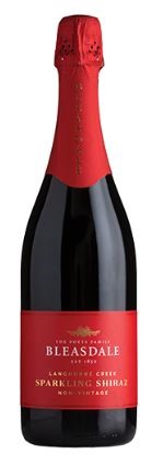 Bleasdale Sparkling Shiraz NV (6 x 750mL), Langhorne Creek, SA.