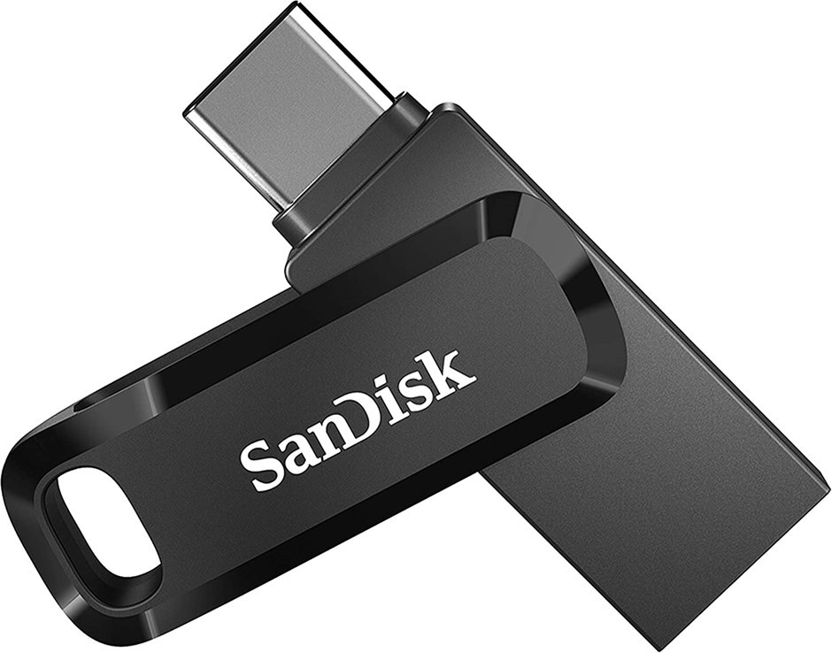 SANDISK Ultra Dual Drive USB Type-C Flash Drives, 256 GB.